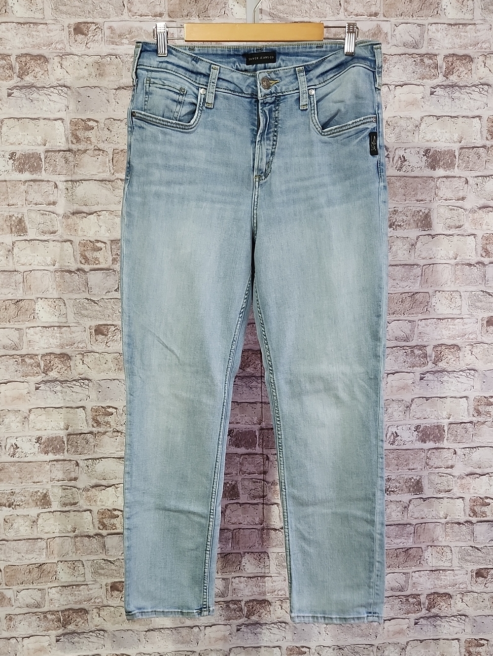 Silver Jeans Light Wash Blue Denim Jeans